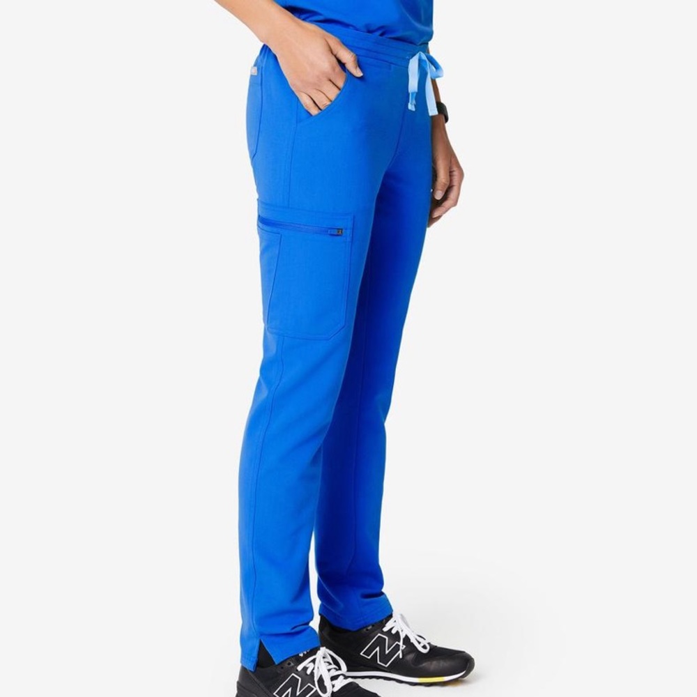 Skinny scrub pants